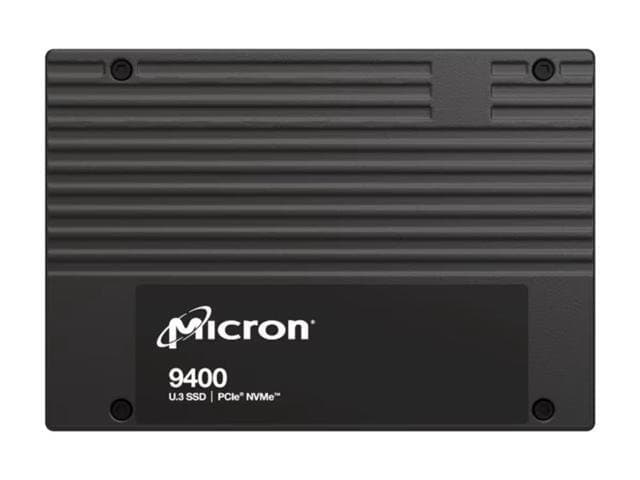 Micron 9400 Pro 7.68TB Solid State Drive-Internal-U.3 (PCI Express NVMe 4.0 x4) MTFDKCC7T6TGH-1BC1ZABYYR