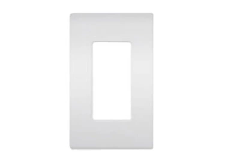 Lutron White 1-Gang Claro & Satin Colors Wallplate