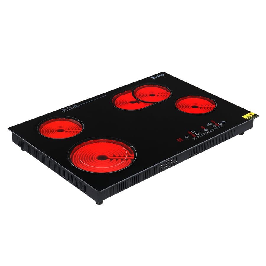 Winado 30" Black Electric 4 Burner Cooktop H1G46000554
