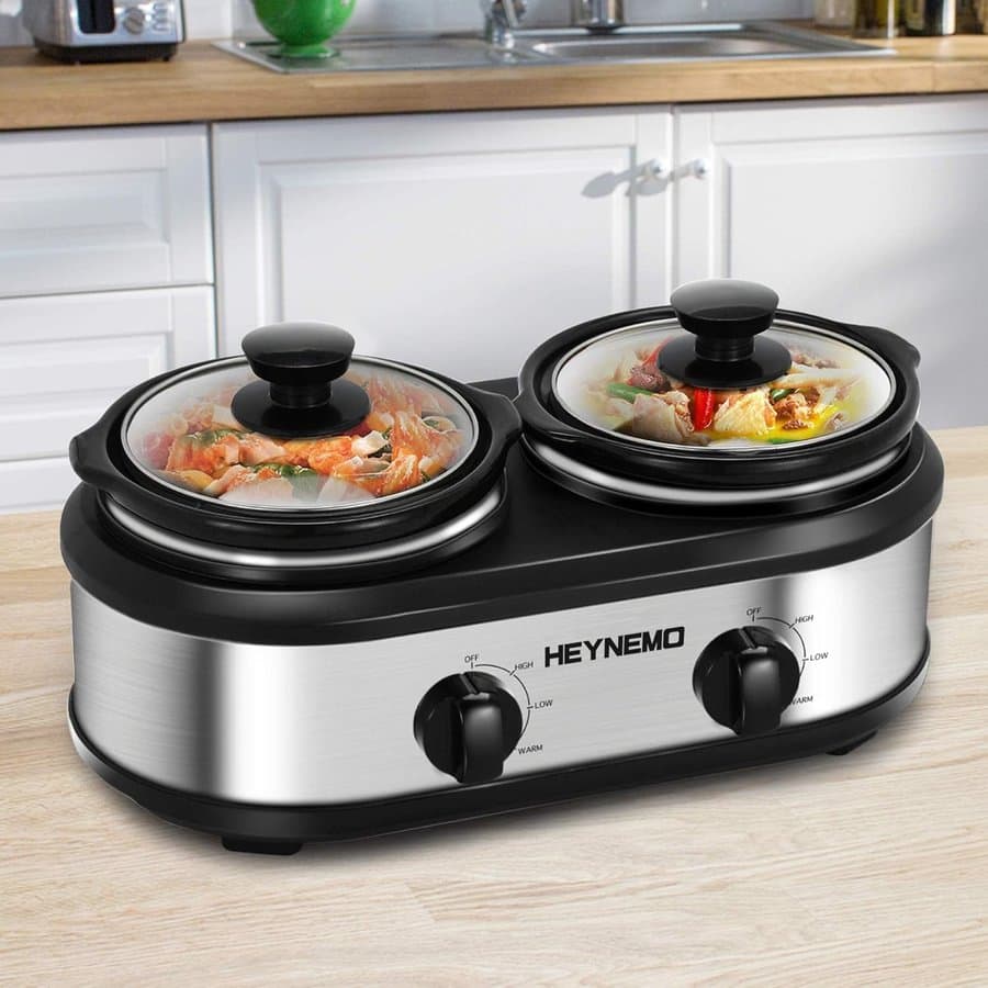 Unbranded Double Slow Cooker