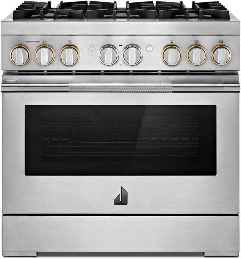 JennAir 36" Dual Fuel Range Stainless Steel