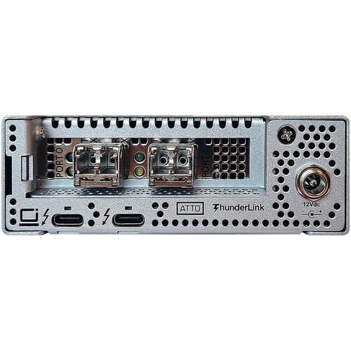 ATTO Technology ThunderLink 5252 2-Port SFP28 25G Thunderbolt 5 Module
