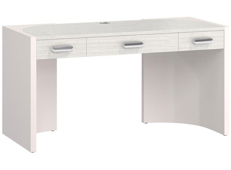 Bernhardt Stratum Desk, Mist and Fossil