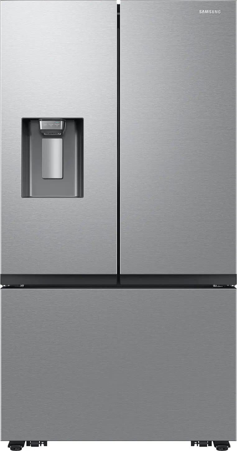 31 cu. ft. Mega Capacity 3-Door French Door Refrigerator with External Water and Ice Dispenser