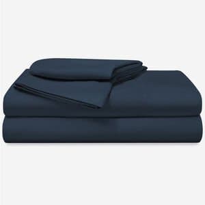 BEDGEAR Basic Queen Size Sheet Set-Navy