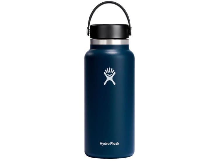 Hydro Flask Water Bottle 32 Oz Insulated Wide Mouth, Indigo
