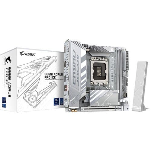 Gigabyte B860I AORUS PRO ICE LGA 1851 Mini-ITX Motherboard