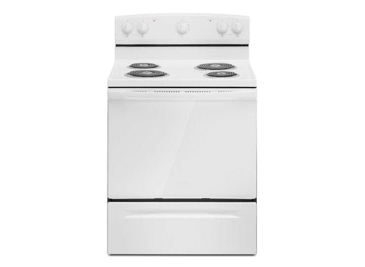Amana Electric Range with Easy-Clean Glass Door 30 In. in White - ACR4203MNW