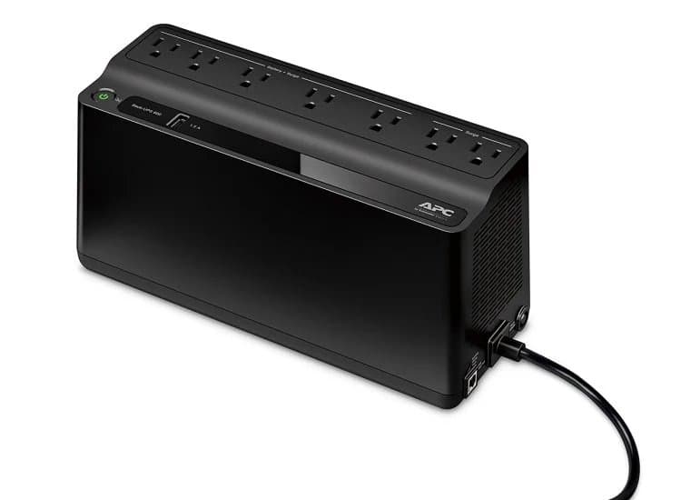 APC Back-UPS 600VA UPS Battery Backup & Surge Protector With USB Charging Port