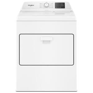 Whirlpool 29 in. 7.0 cu. ft. Electric Dryer with Sensor Dry, AutoSensing & Wrinkle Shield Option-White