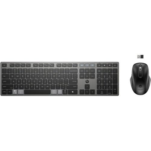 HP 725 Multi-Device Rechargeable Wireless Mouse and Keyboard Combo