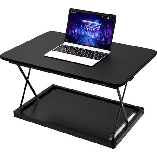 Uncaged Ergonomics CHANGEdesk Mini Standing Desktop Workstation (Black)