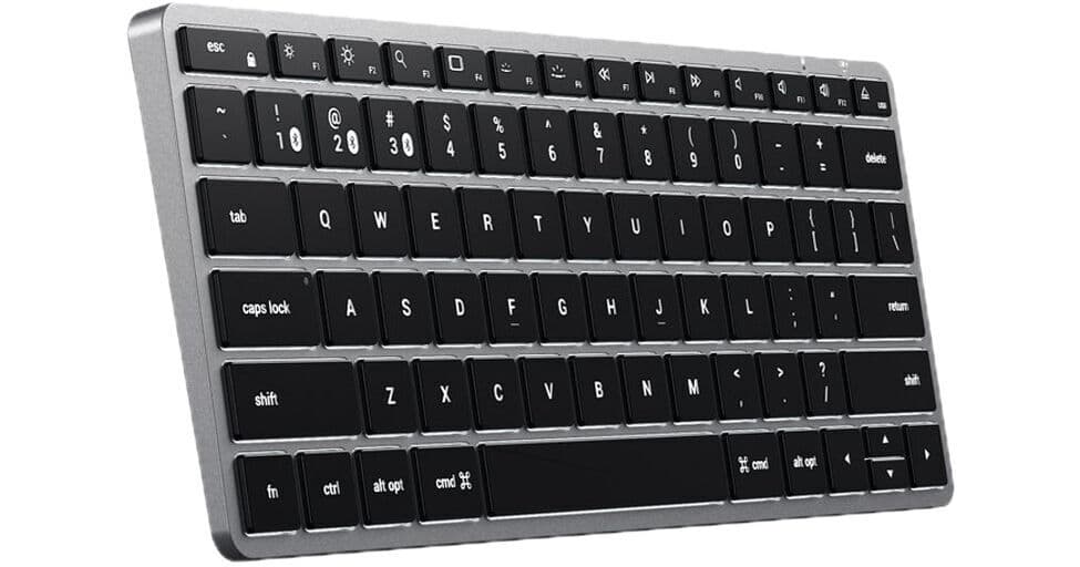 Satechi Slim X1 Bluetooth Backlit Keyboard (Space Gray)