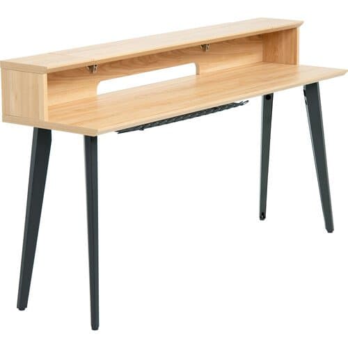 Gator Elite Furniture Series 88-Note Keyboard Table (Natural Maple Matte)