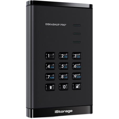 Istorage 8TB diskAshur PRO3 USB 3.2 Gen1 Encrypted Portable SSD