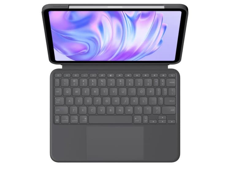 Logitech Combo Touch Keyboard Cover Case for iPad Pro 11-inch (M4), Graphite