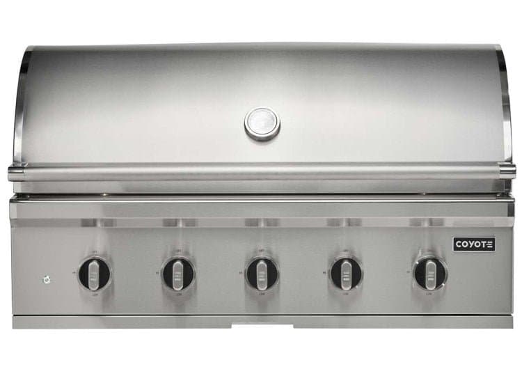 Coyote CL-Series Built-In Liquid Propane Gas Grill 42-Inch, Stainless Steel