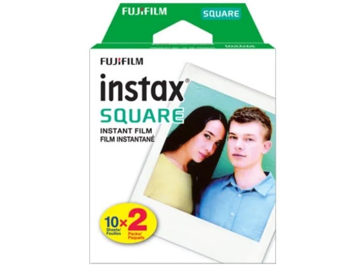 Fujifilm Instax SQUARE Film 20 Sheet Pack-16583664 & 2362