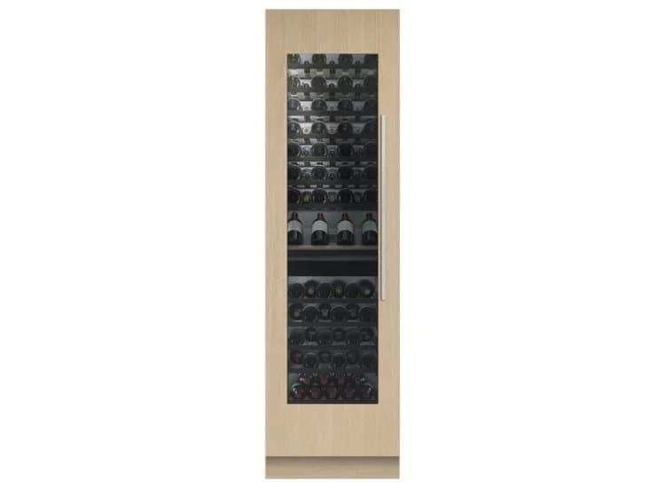Fisher & Paykel Wine Cabinet Series 11 Built-In Left Hinge 24" Custom Panel Frame