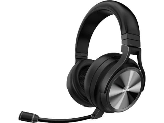 CORSAIR VIRTUOSO RGB WIRELESS XT High-Fidelity Gaming Headset with Bluetooth and Spatial Audio-Works with Mac, PC, PS5, PS4, Xbox series X/S-Slate