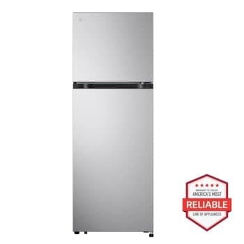 LG Top Freezer Refrigerators 9 Stainless Steel