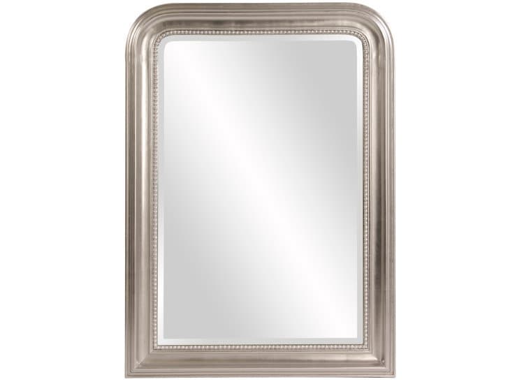 Howard Elliott Sterling Arched Mirror, Bright Silver Finish