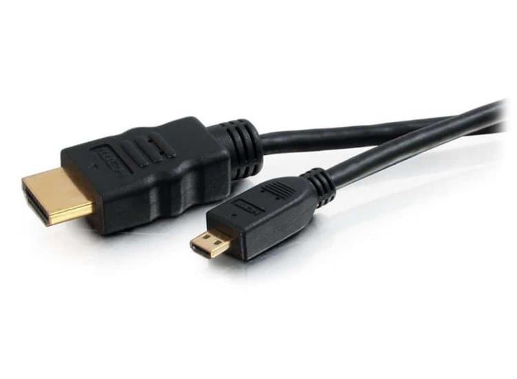 Cables To Go M/M HDMI to Micro HDMI Cable with Ethernet 9.8-Feet