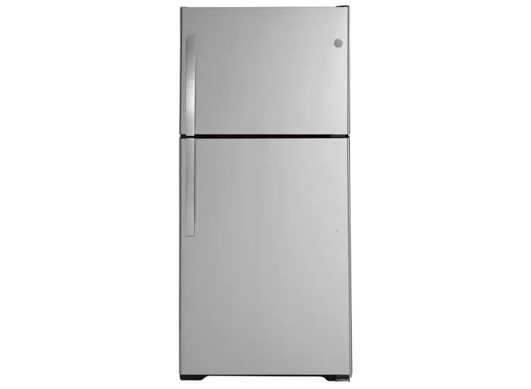 GE 19.2 Cu. Ft. Top Freezer Refrigerator 30" Stainless Steel