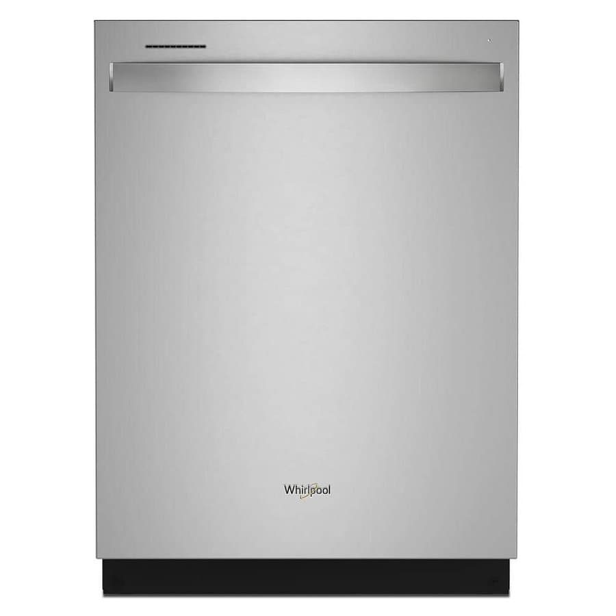 Whirlpool 24 in. Built-In Tall Tub Dishwasher in Fingerprint Resistant Stainless Steel with 3rd Rack