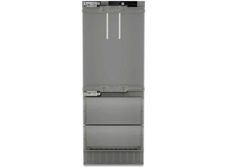 Liebherr 14.1 Cu. Ft. Fully Integrated Bottom Freezer Refrigerator Left Hinge 30-Inch Wide in Custom Panel - HCB-1591G
