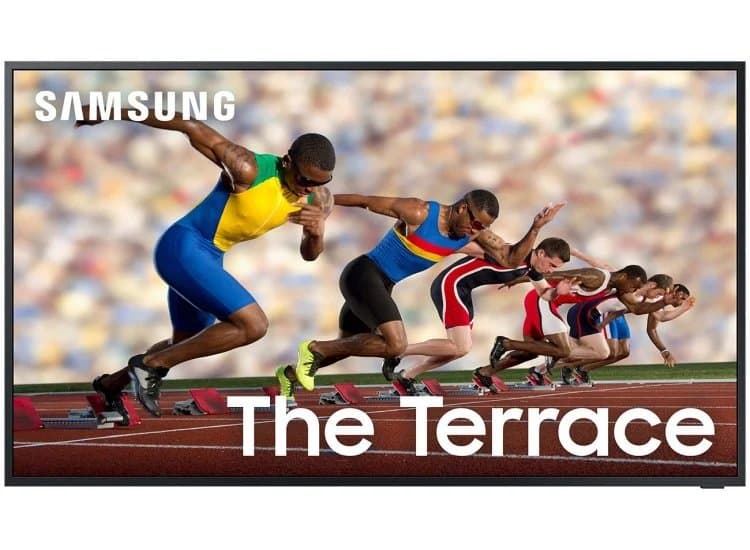 Samsung The Terrace LST9D Outdoor TV Neo QLED 65-Inch Full Sun 4K Smart, Black