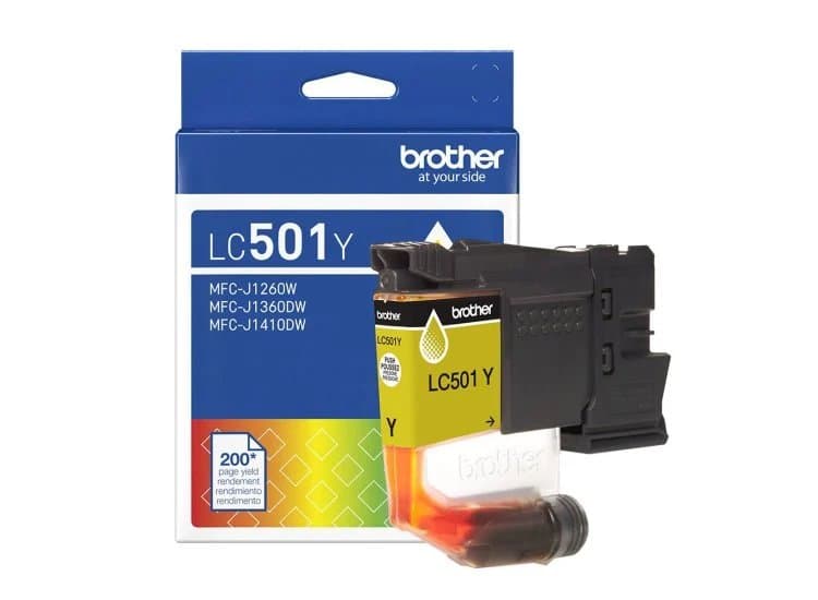 Brother Standard Yield Yellow Ink Cartridge