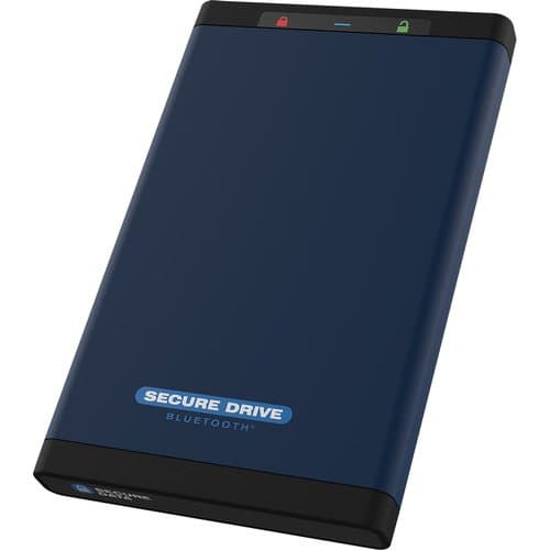 SecureData SecureDrive BT 8TB Encrypted SSD with Bluetooth Authentication