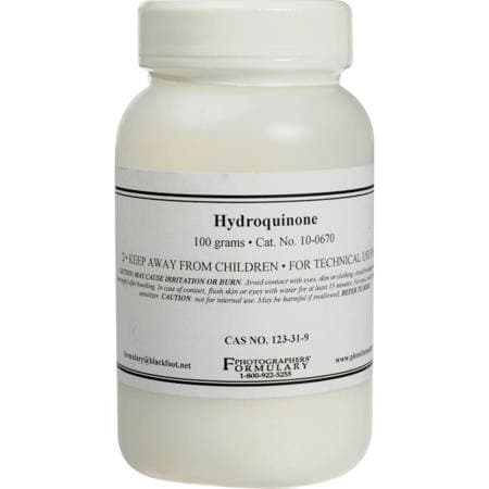 Photographers' Formulary Hydroquinone for B&W Film Developing, 100 Grams