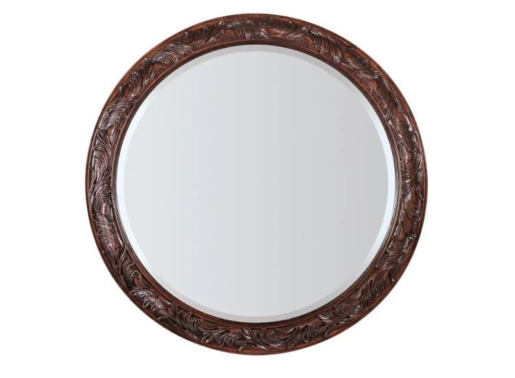 Hooker Furniture Bedroom Charleston Round Mirror, Maraschino Cherry