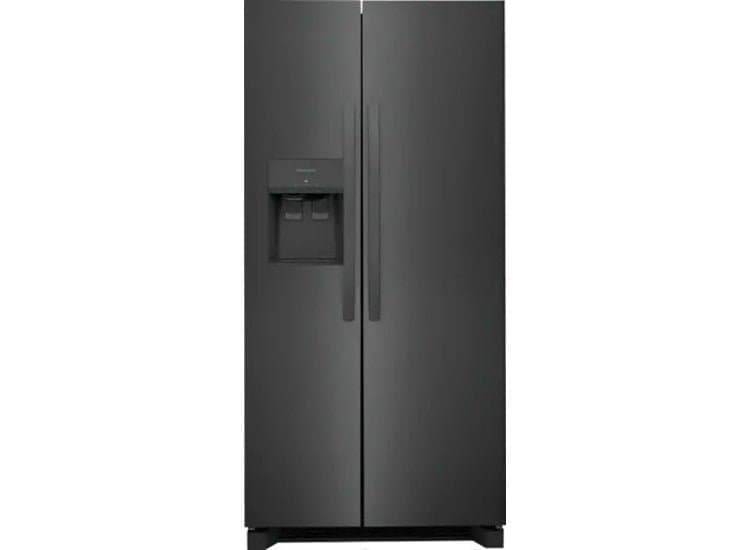 Frigidaire 22.3 Cu. Ft. Side-by-Side Refrigerator 33" Black Stainless Steel