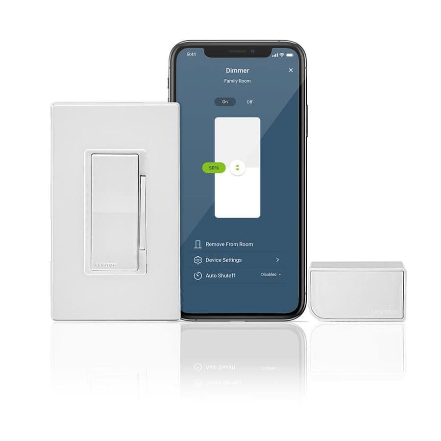 Leviton Decora Smart No-Neutral Dimmer & Wi-Fi Bridge Kit