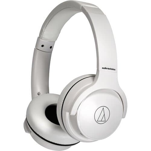 Audio-Technica ATH-S220BT Wireless On-Ear Headphones (White)