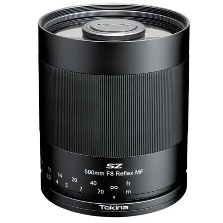 Tokina SZ 500mm f/8 Reflex MF Lens for Sony E, Black