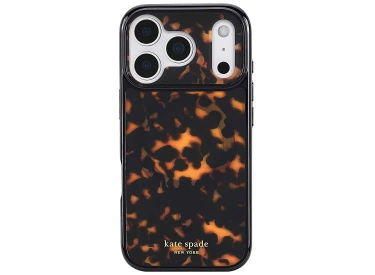 Kate Spade New York MagSafe Case for iPhone 17 Pro, Tortoise