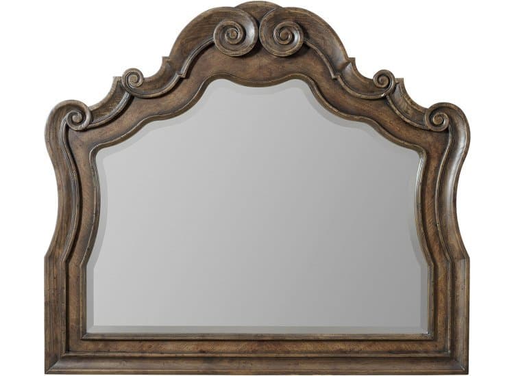 Hooker Furniture Rhapsody Mirror, Distressed Walnut