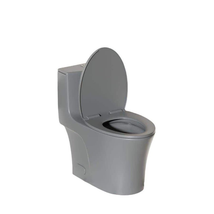 Flynama One-Piece Tornado Flush Elongated Siphonic Toilet