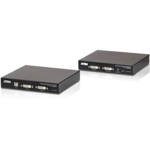 ATEN USB DVI Dual View HDBaseT 2.0 KVM Extender (1920x1200 at 328'/492')