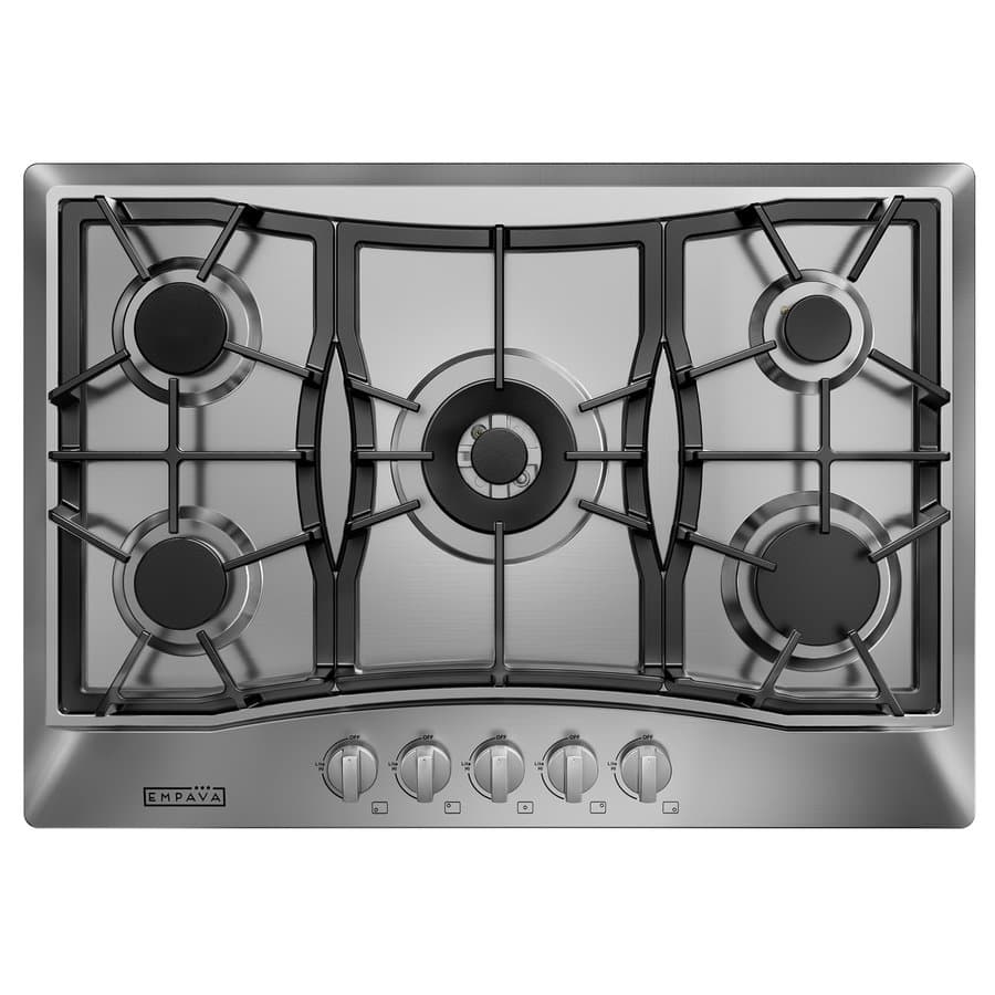 GASLAND Gas Stovetop 30-in 4 burners Stainless steel Gas Cooktop