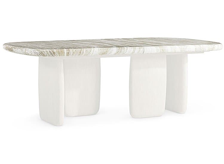 Bernhardt Arcadia Dining Table Top, Kalta Faux Stone