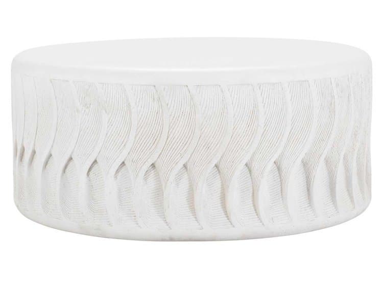 Bernhardt Coquille Outdoor Cocktail Table, White