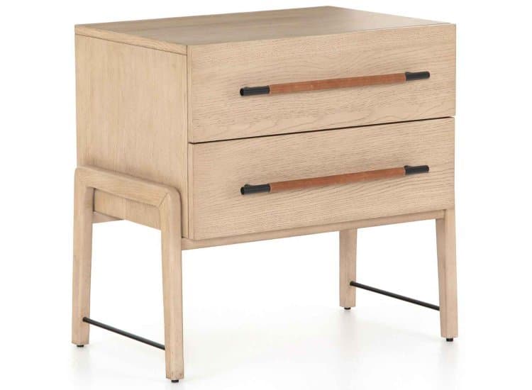 Four Hands Rosedale Nightstand, Yucca Oak Veneer