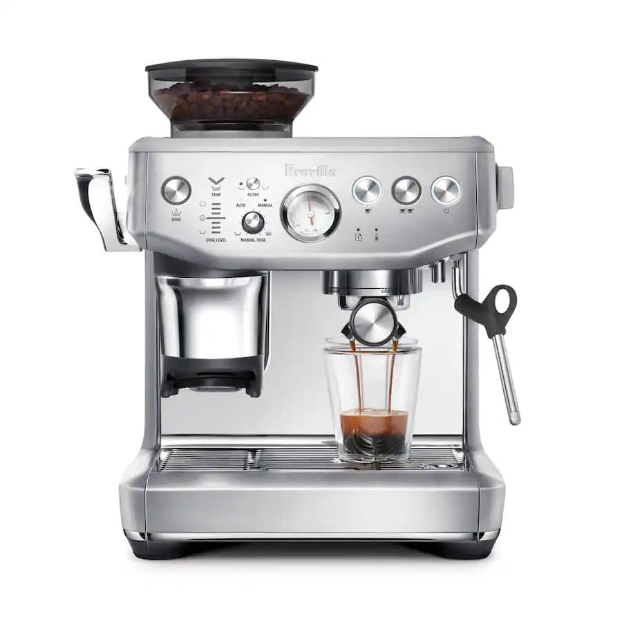 Breville Barista Express Impress Stainless Steel Espresso Machine