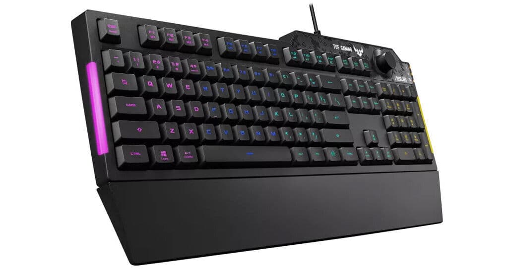 ASUS TUF Gaming K1 Wired Keyboard