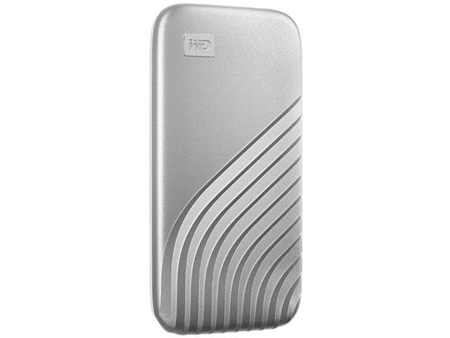 WD 1TB My Passport SSD USB 3.2 Gen 2 Type-C Portable SSD (Silver)